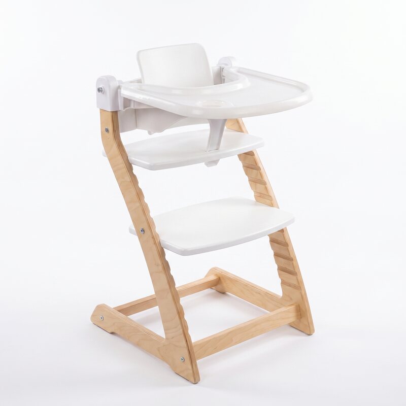 Fornel Baby Set 2 in natural  - tray and backrest fitted to the Fornel chair